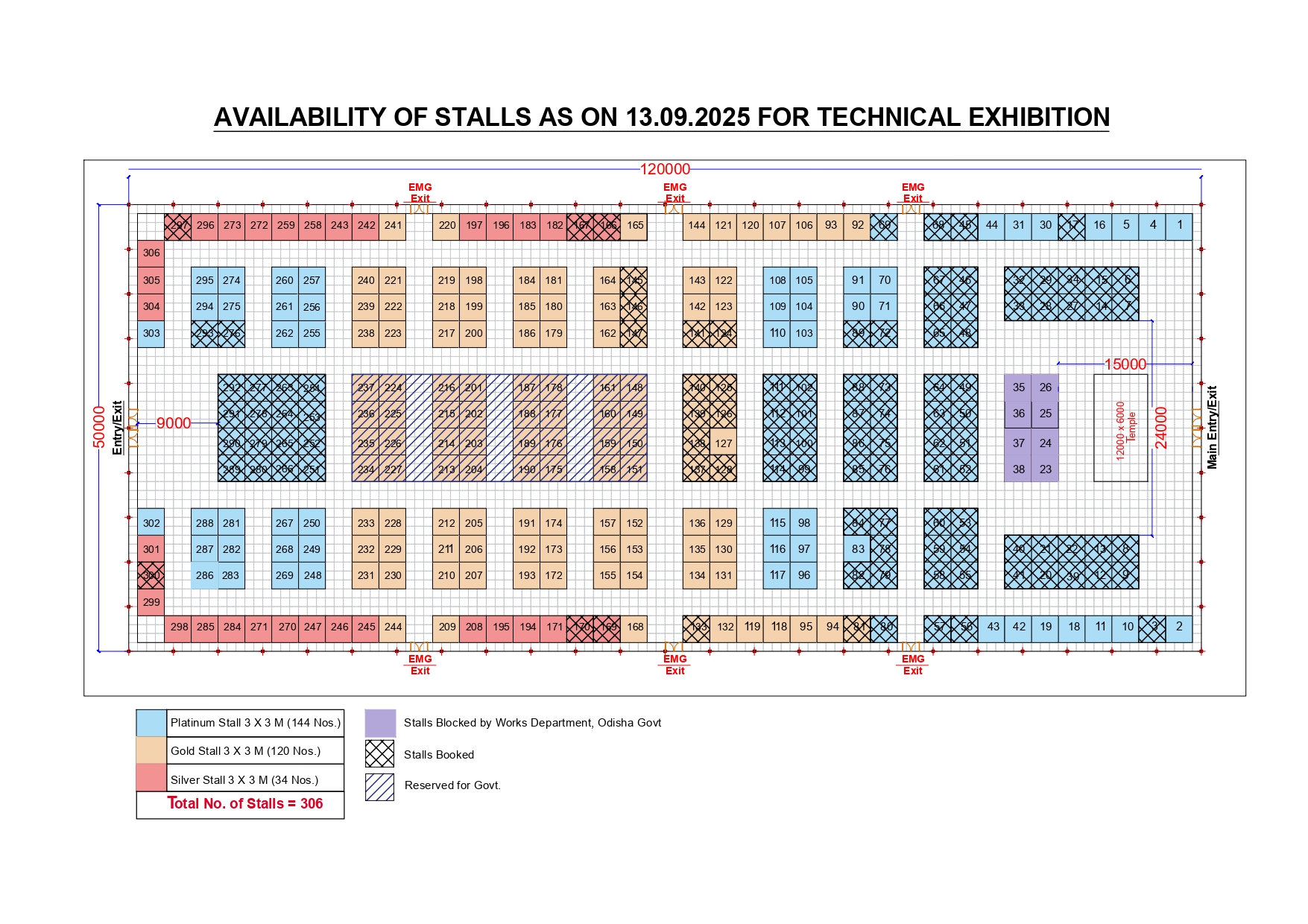 Exhibition Stall Layout